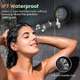 Waterproof Bluetooth Speaker with LED lights and Suction Cup