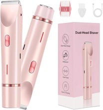 Dual-Head Electric Hair Trimmer for Women