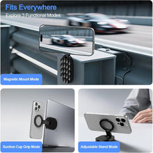 SnapHold™ 360 Magnetic Phone Mount with Suction Cup