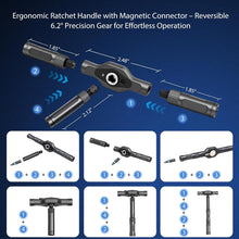 24-in-1 Magnetic Ratchet Screwdriver Set