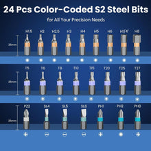 24-in-1 Magnetic Ratchet Screwdriver Set