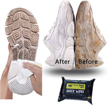 Shoe Cleaning Wipes – Instant Sneaker & Leather Cleaner (Pack of 80)