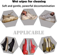 Shoe Cleaning Wipes – Instant Sneaker & Leather Cleaner (Pack of 80)