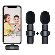 DUAL WIRELESS MICROPHONE SYSTEM - Professional Audio for iPhone & Android