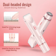 Dual-Head Electric Hair Trimmer for Women