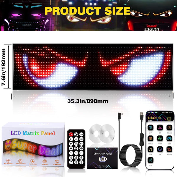 Vibrant LED Devil Eyes Light